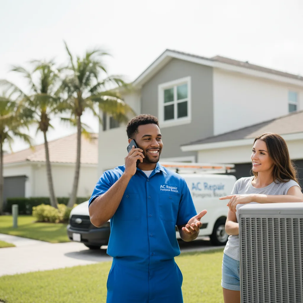 AC Repair Pompano Beach customer support in Schriever